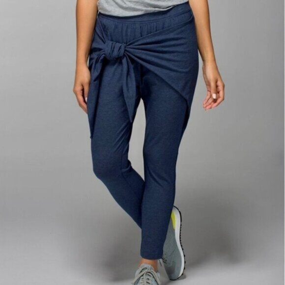 Lululemon Tie One on Yoga Trousers Pant - Picture 1 of 13